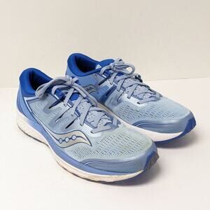 Saucony Guide ISO 2 Running Shoes, Blue, Womens 12 M